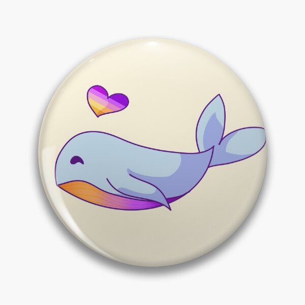 Item preview, Trixic Pride Space Whale  designed and sold by ForTheFrogWar.
