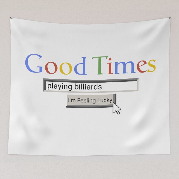 Item preview, Good Times Playing Billiards designed and sold by Graograman.