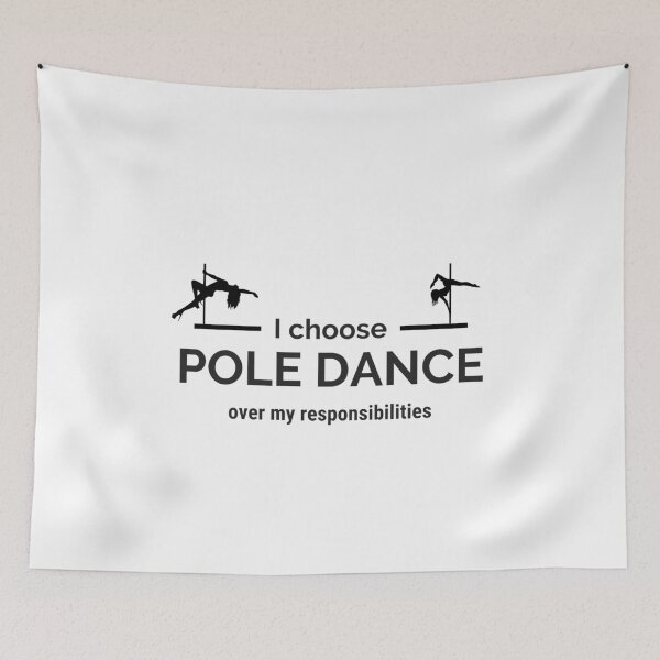 Item preview, I Choose Pole Dance Over My Responsibilities - Pole Dance Design designed and sold by Liniskop.