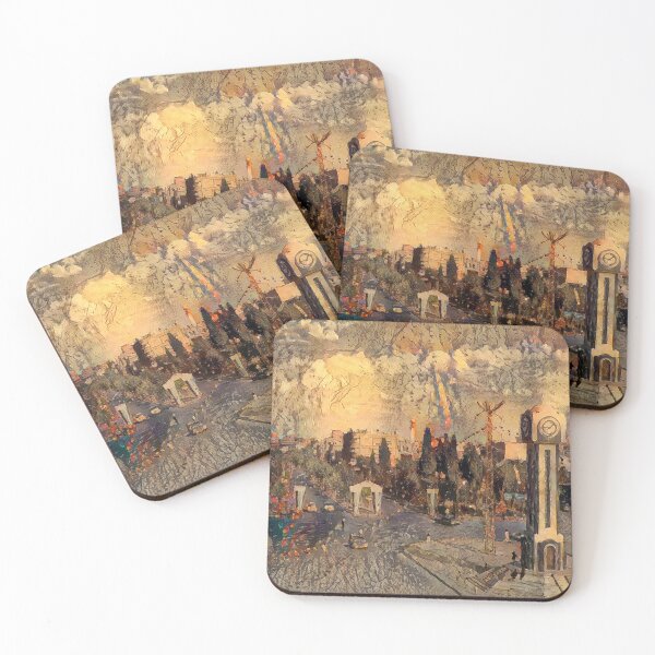 Item preview, New Clock Square - Cortes designed and sold by Homsalgia.