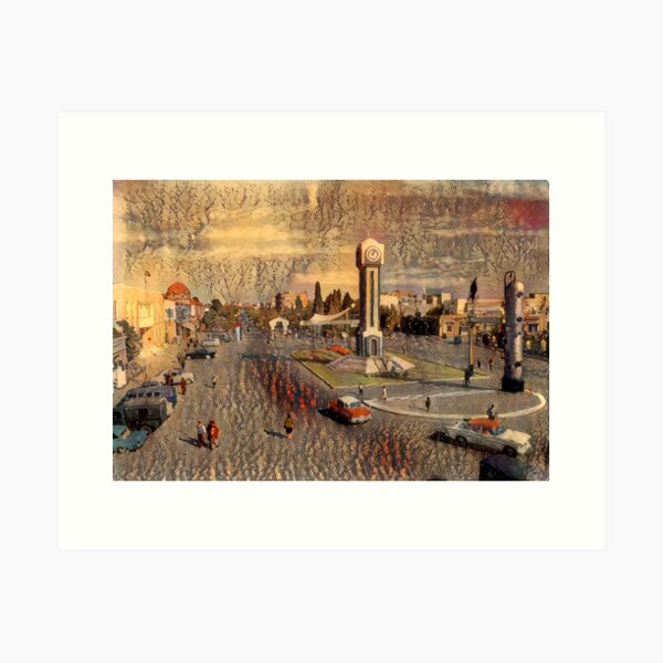 Item preview, Homs New Clock Square (2nd view) - Cortes designed and sold by Homsalgia.