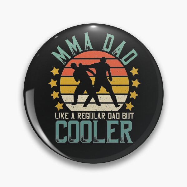 Item preview, Retro Father's Day MMA Dad Like A Regular Dad But Cooler designed and sold by DreamColor.