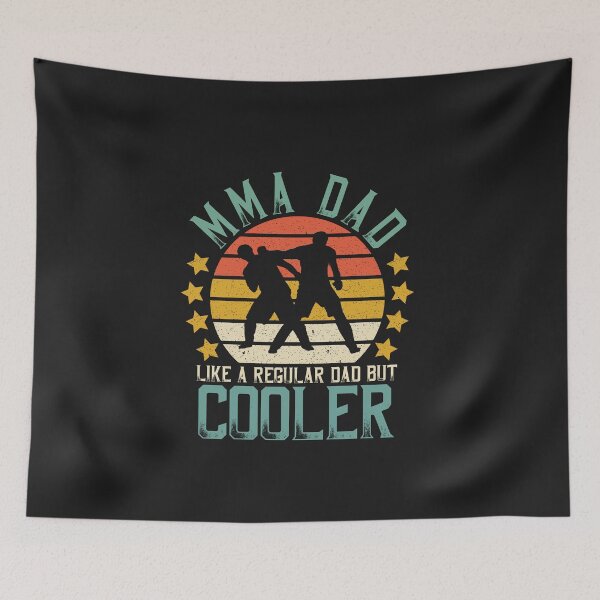 Item preview, Retro Father's Day MMA Dad Like A Regular Dad But Cooler designed and sold by DreamColor.