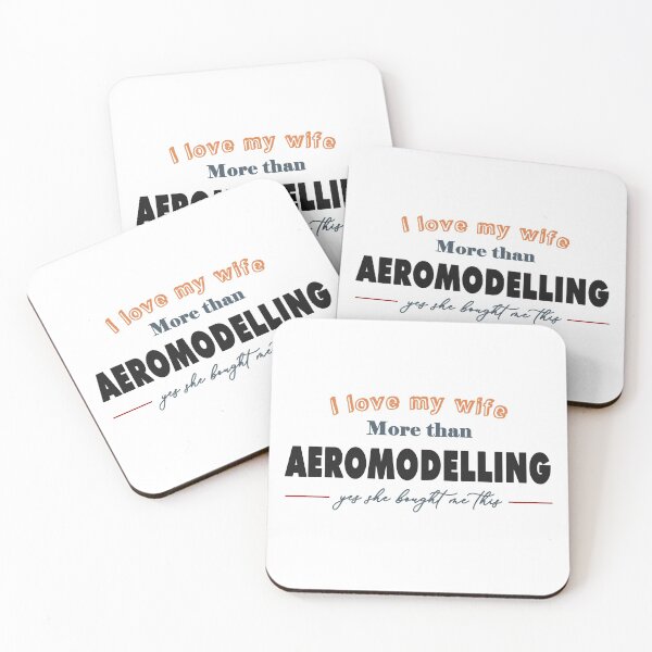 Item preview, I love my wife more than aeromodelling (yes she bought this) designed and sold by Gawop.