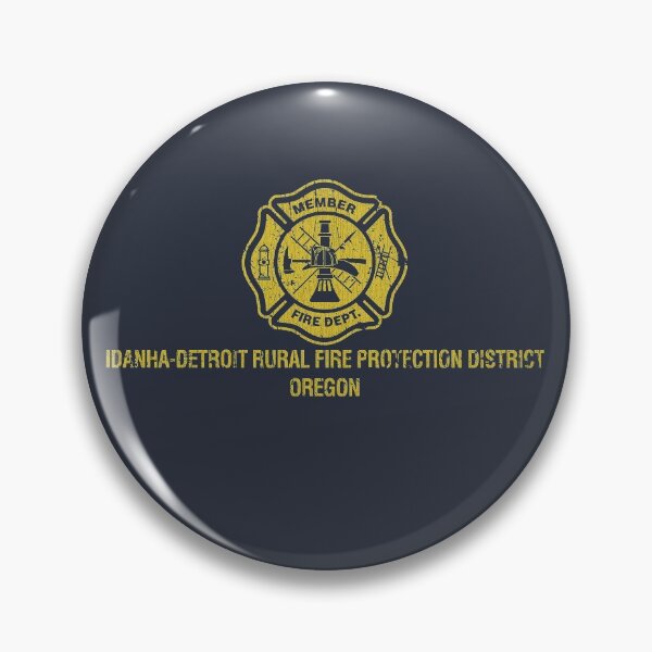 Item preview, Idanha-Detroit Rural Fire 1960 designed and sold by AstroZombie6669.
