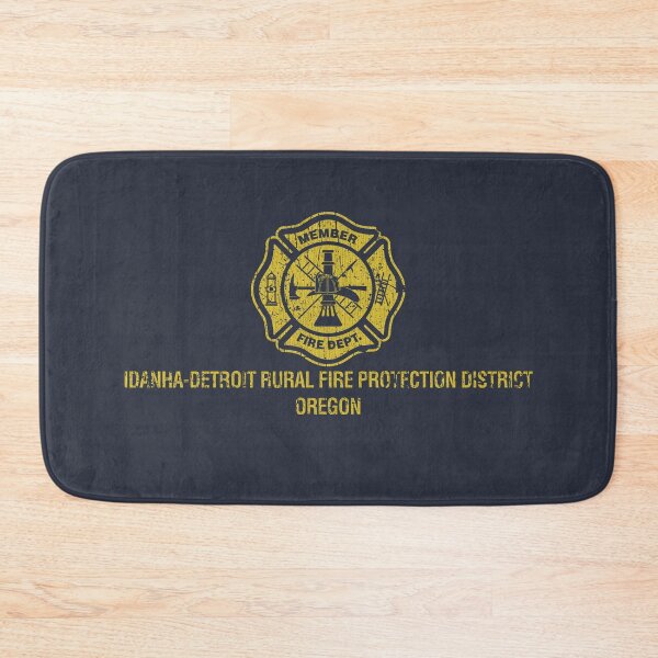 Item preview, Idanha-Detroit Rural Fire 1960 designed and sold by AstroZombie6669.