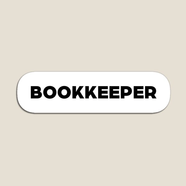 Item preview, Bookkeeper Profession designed and sold by MagicSpread.