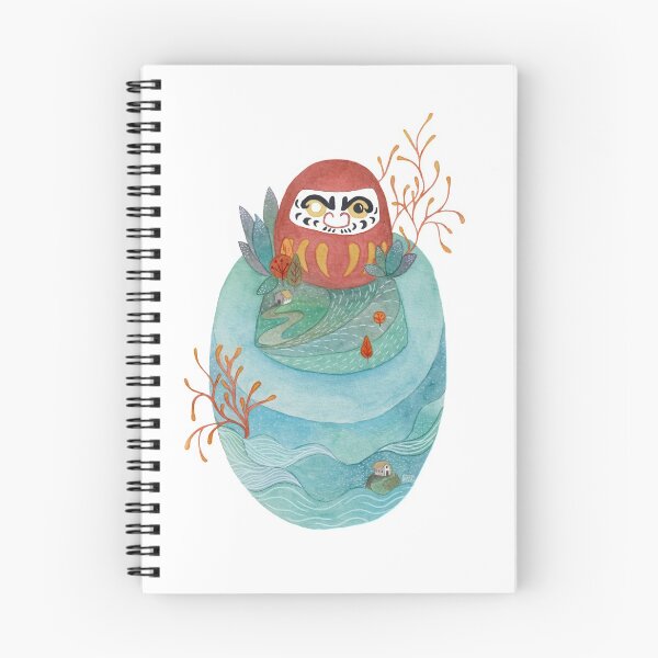 Item preview, Daruma doll in red designed and sold by Maria Antonieta Alcantara Arceo.