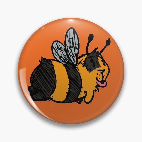 Item preview, Bumble Bee Guinea Pig designed and sold by GuineaPigArt.