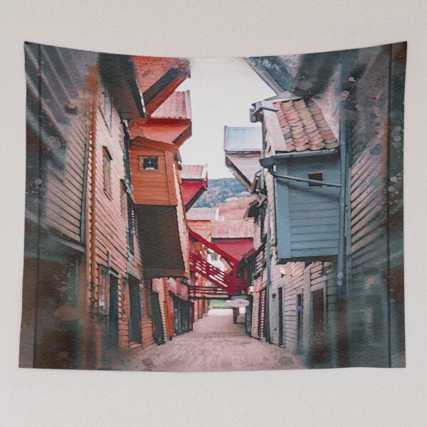 Item preview, OLD ARCHITECTURE ILLUSTRATION PHOTOGRAPHY  designed and sold by Wahbastore.