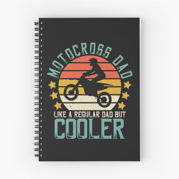Item preview, Retro Father's Day Motocross Dad Like A Regular Dad But Cooler designed and sold by DreamColor.