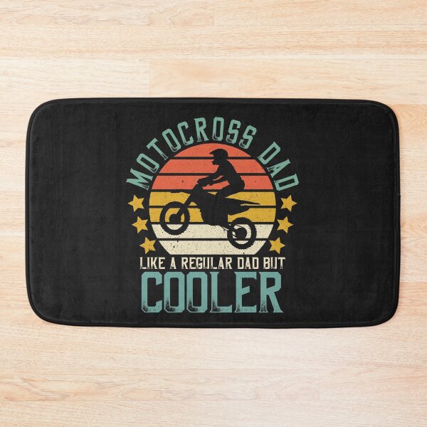 Item preview, Retro Father's Day Motocross Dad Like A Regular Dad But Cooler designed and sold by DreamColor.
