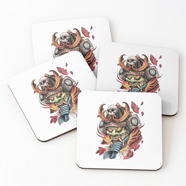 Item preview, hannya tattoo samurai tattoo designed and sold by ronggolaweshop.