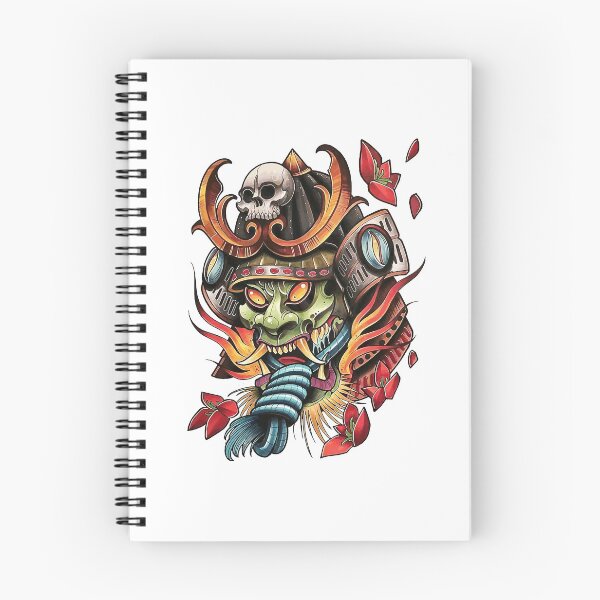 Item preview, hannya tattoo samurai tattoo designed and sold by ronggolaweshop.