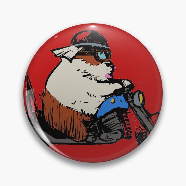 Item preview, Biker Guinea Pig designed and sold by GuineaPigArt.