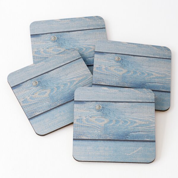 Item preview, Weathered blue wood pattern designed and sold by wineandwords.