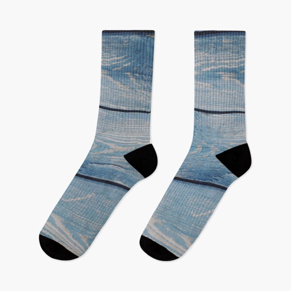 Item preview, Weathered blue wood pattern designed and sold by wineandwords.