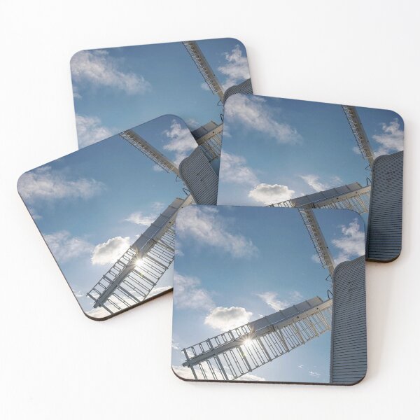 Item preview, Sun shining through the sails of Chillenden Windmill designed and sold by habilephoto.