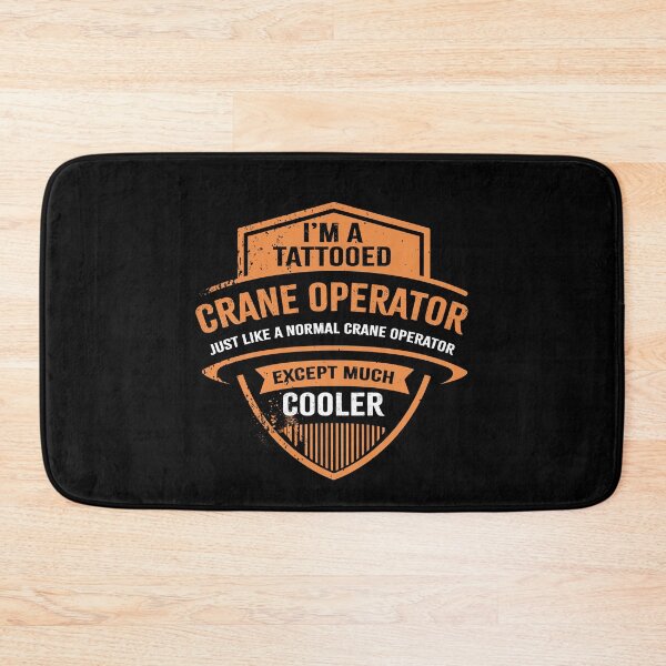 Item preview, Tattooed crane operator designed and sold by ElBeDesigns.