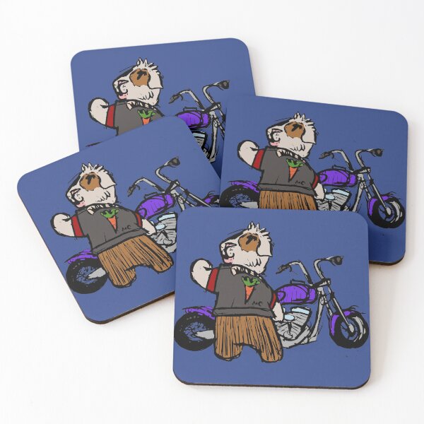 Item preview, Motorcycle Guinea Pig designed and sold by GuineaPigArt.