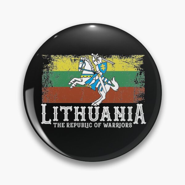 Item preview, Lithuanian Flag and White Knight Coat of Arms Knight Lithuanian Symbols  designed and sold by alenaz.