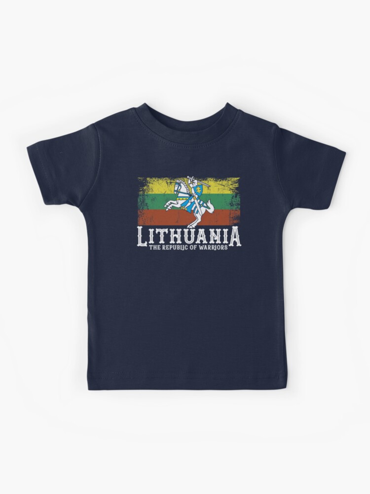 Lithuanian Flag Coat Of Arms Knight T-Shirt