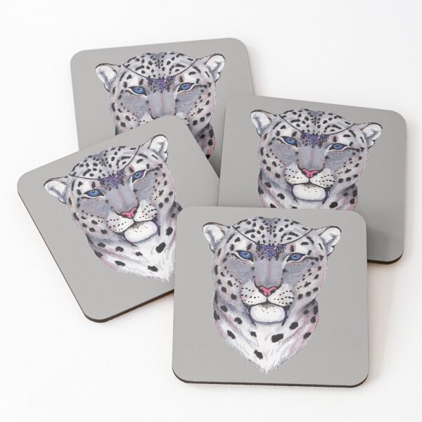 Item preview, Crystal Snow Leopard designed and sold by artbymercedez.