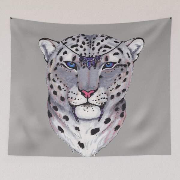 Item preview, Crystal Snow Leopard designed and sold by artbymercedez.