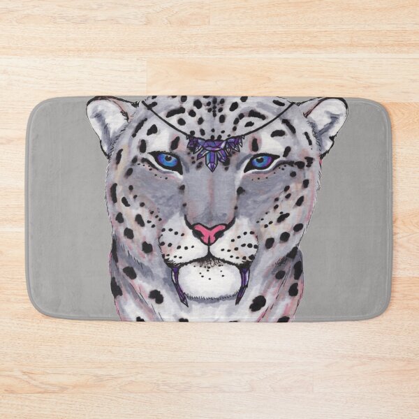 Item preview, Crystal Snow Leopard designed and sold by artbymercedez.