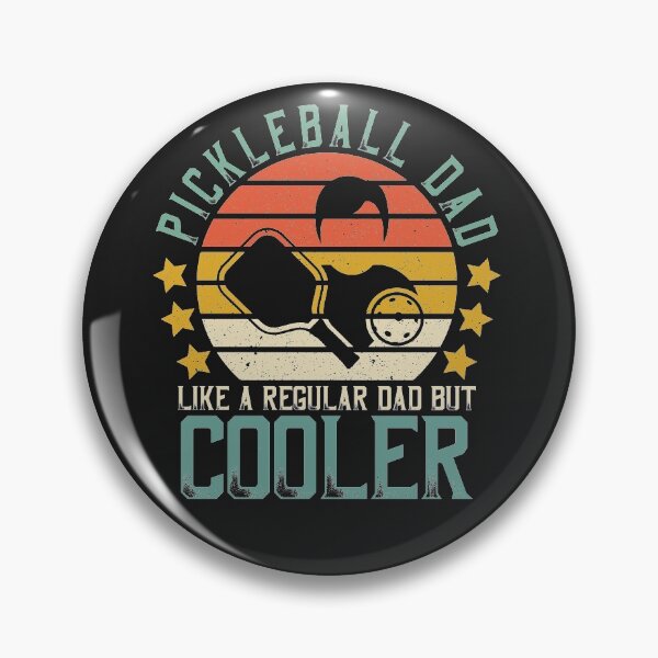 Item preview, Retro Father's Day Pickleball Dad Like A Regular Dad But Cooler designed and sold by DreamColor.