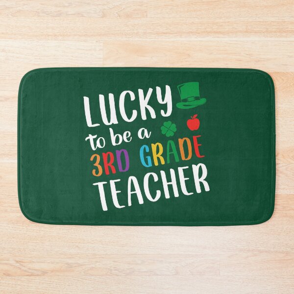 Item preview, Lucky to be a 3rd Grade Teacher - St Patrick's Day designed and sold by K-icon.
