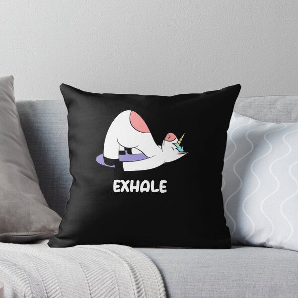 Item preview, Exhale Unicorn Yoga Namaste designed and sold by SwankyFine.