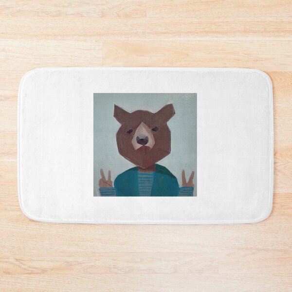 Item preview, Bear Mask 1 designed and sold by zenablackwell.