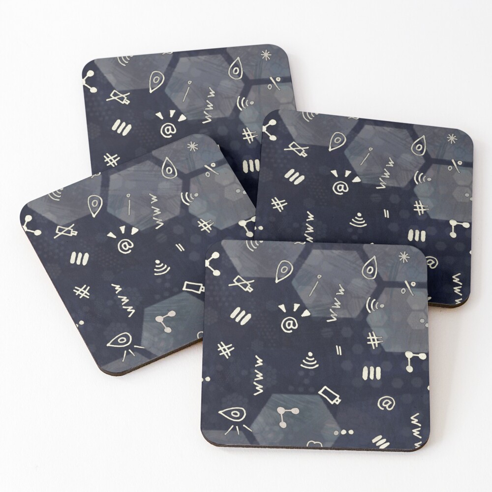 Item preview, Coasters (Set of 4) designed and sold by BorneowithLove.