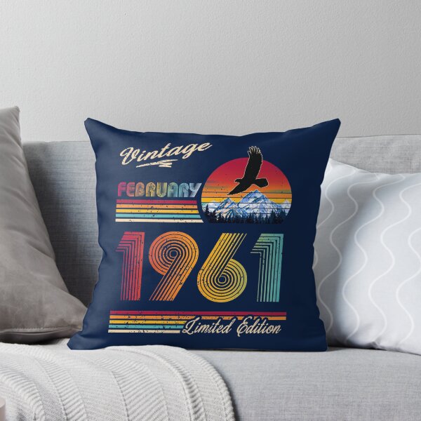 Item preview, February 1961 Birthday designed and sold by GreenSplash.