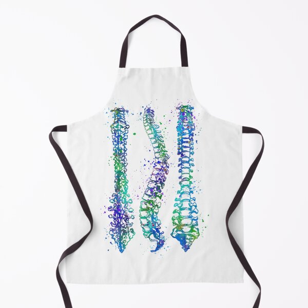 Item preview, Human Spine Colorful Anatomy Artwork designed and sold by LotusGifts.