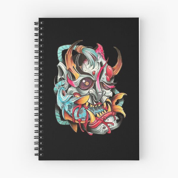 Item preview, hannya tattoo watercolor designed and sold by ronggolaweshop.