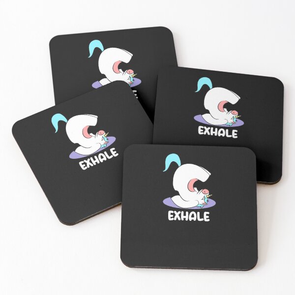 Item preview, Exhale Unicorn Yoga Namaste designed and sold by SwankyFine.