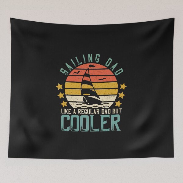 Item preview, Retro Father's Day Sailing Dad Like A Regular Dad But Cooler designed and sold by DreamColor.