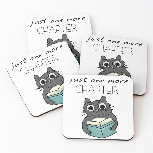 Item preview, Just One More Chapter Cat Reading Book designed and sold by BugattiDivo58.
