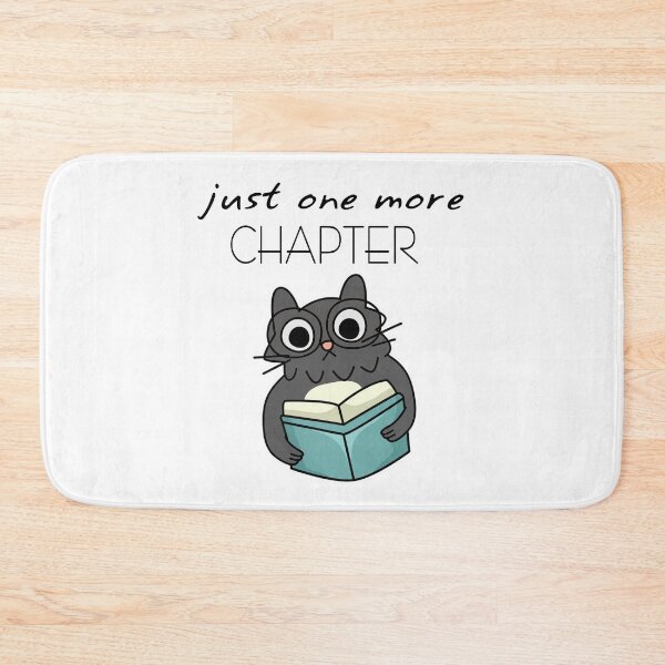 Item preview, Just One More Chapter Cat Reading Book designed and sold by BugattiDivo58.