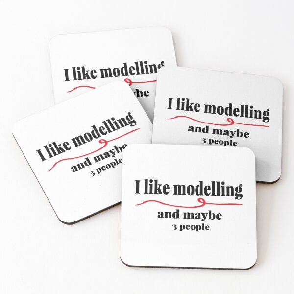 Item preview, I like modelling and maybe 3 people red designed and sold by Gawop.