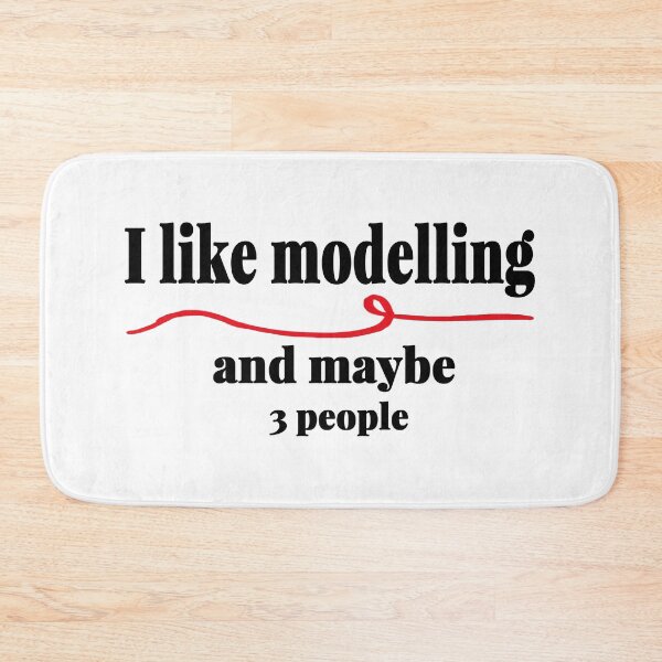 Item preview, I like modelling and maybe 3 people red designed and sold by Gawop.