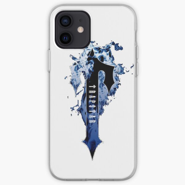 Trapstar blue fire iPhone Soft Case