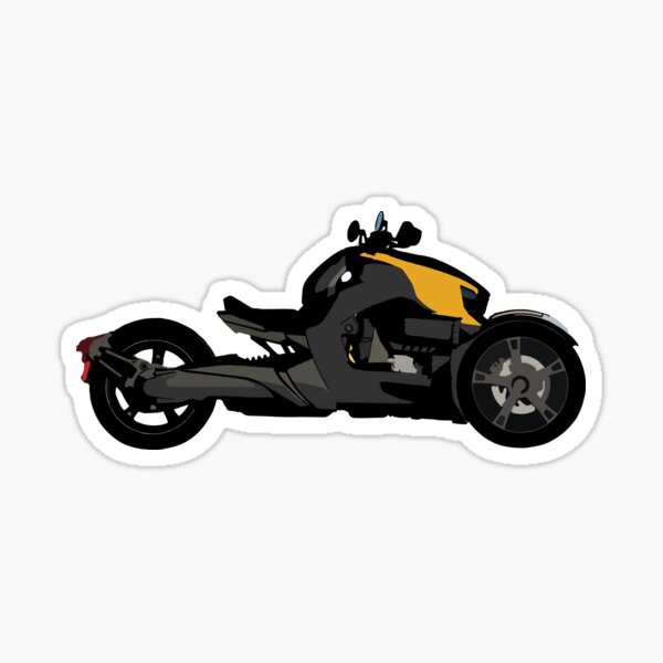Can-Am Ryker Yellow Sticker