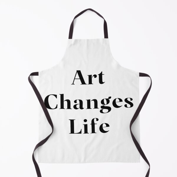 Item preview, Art Changes Life- Black Typography designed and sold by JoyforU.