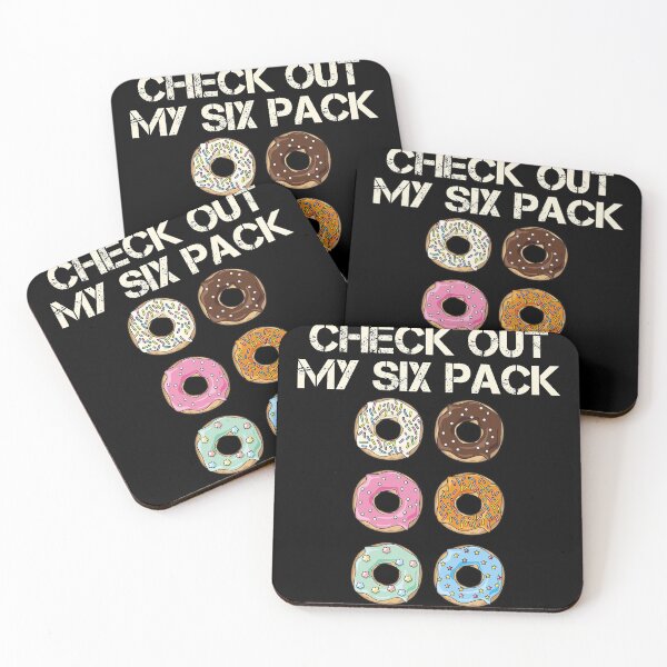Item preview, Check Out My Six Pack Donut Funny Gym designed and sold by BugattiDivo58.
