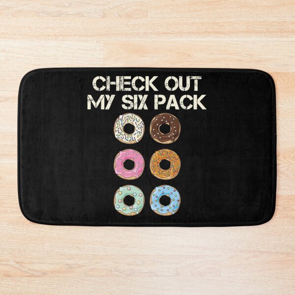 Item preview, Check Out My Six Pack Donut Funny Gym designed and sold by BugattiDivo58.