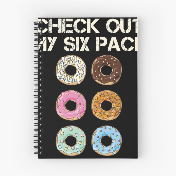 Item preview, Check Out My Six Pack Donut Funny Gym designed and sold by BugattiDivo58.