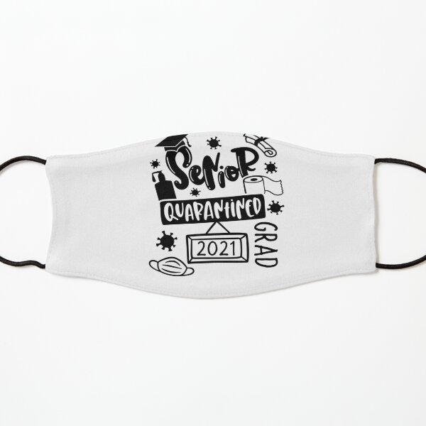 Senior Graduation 12th Grade 2021 Graduate Quarantine Edition Kids Mask